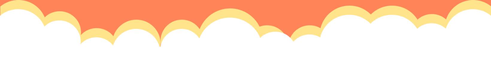 Decorative cloud background