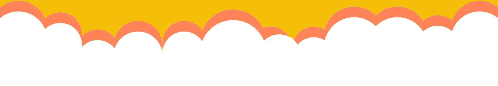Decorative cloud background